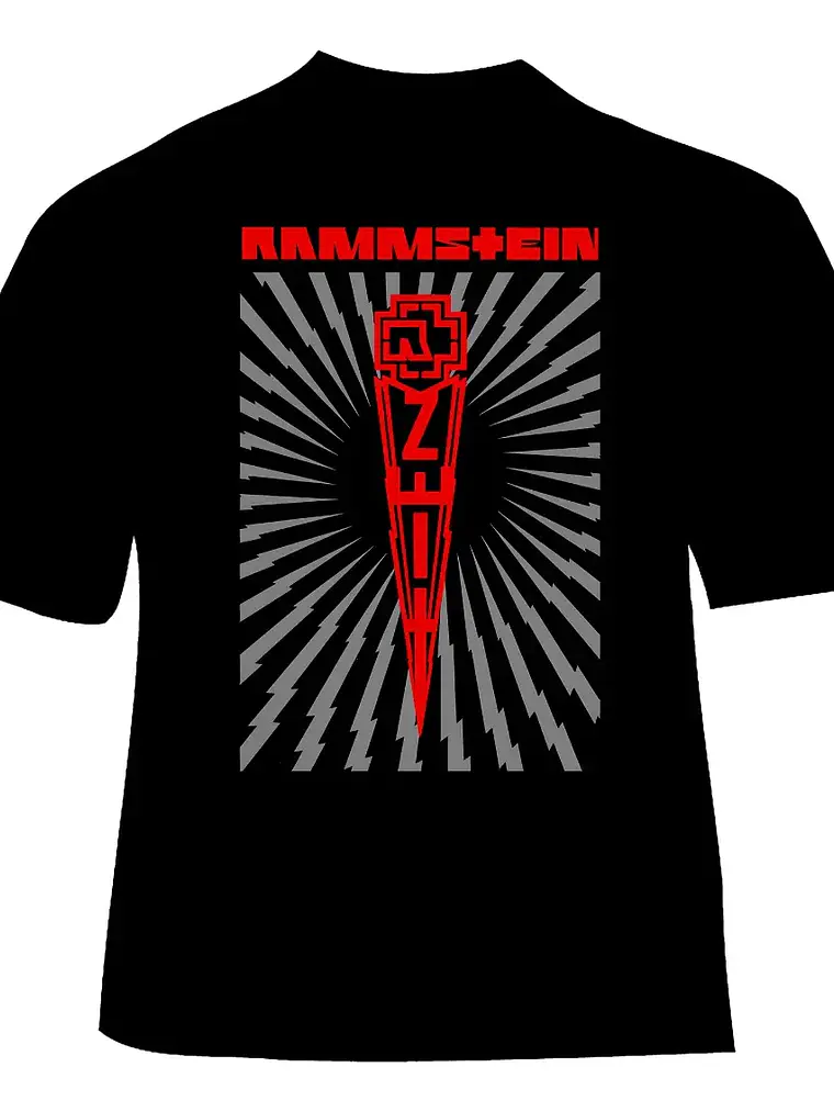 Polera Rammstein - Zeit - Vale Gamess 1