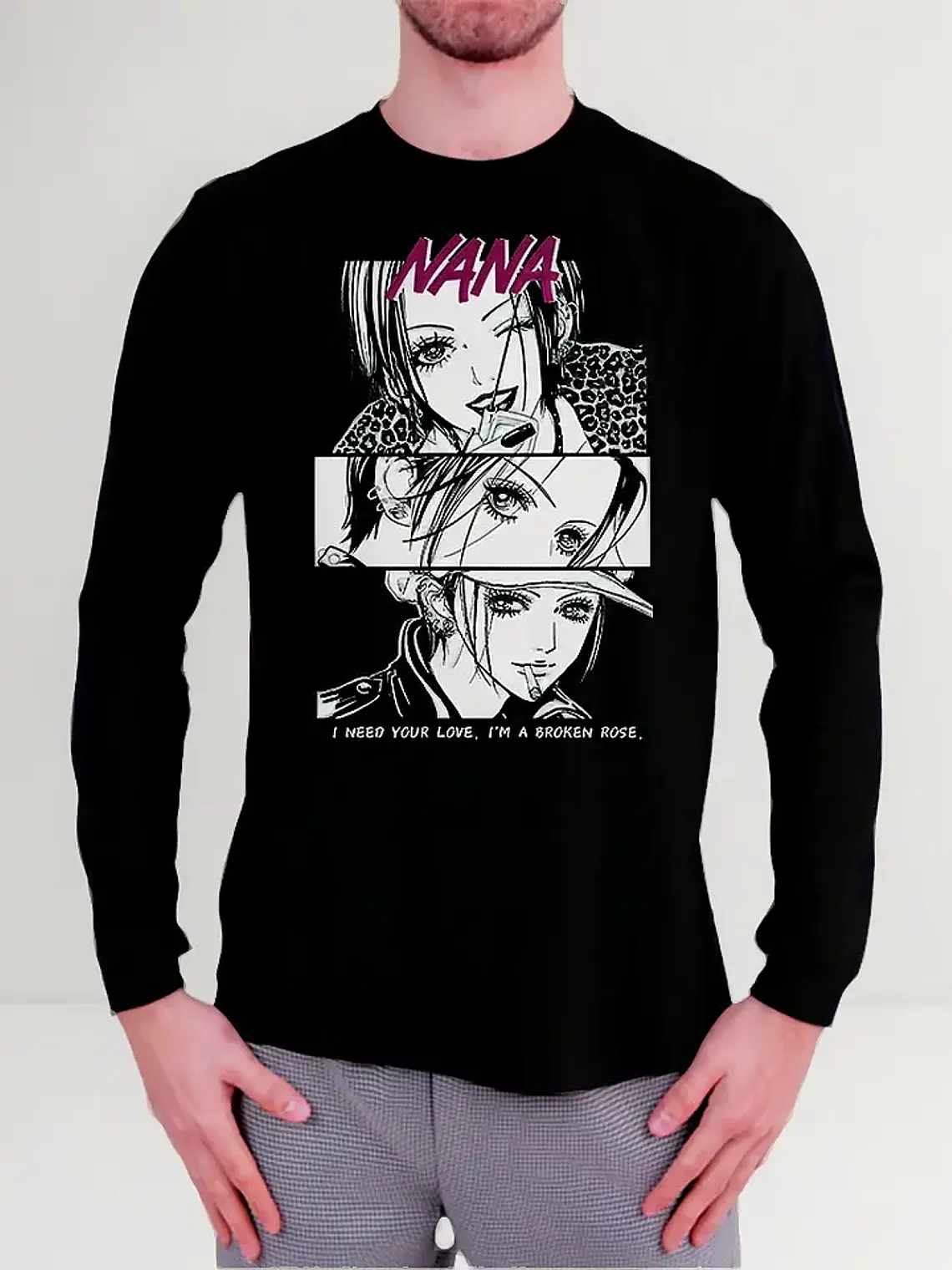 Polera Manga Larga Nana - Nana Osaki - Vale Gamess 1