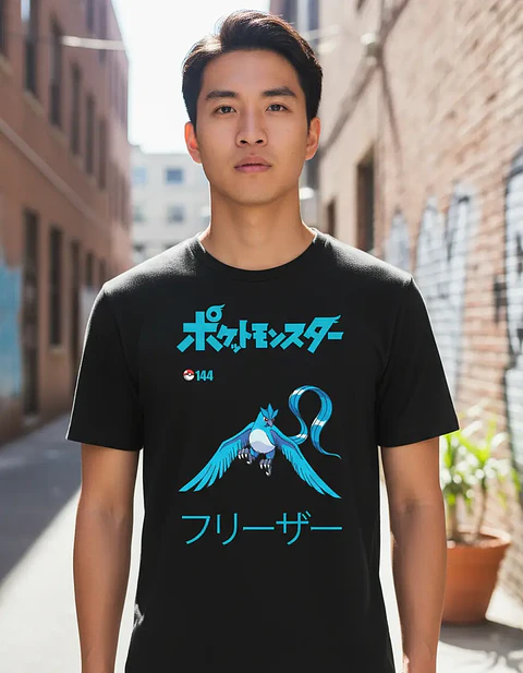 Polera Pokemon - Articuno - Legendario - Vale Gamess - Ver A
