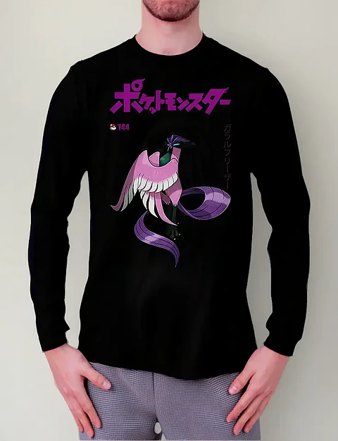 Polera Manga Larga Pokemon Galar - Articuno - Vale Gamess