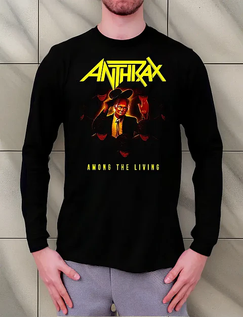 Polera Manga Larga Anthrax - Among The Living - Ver 07