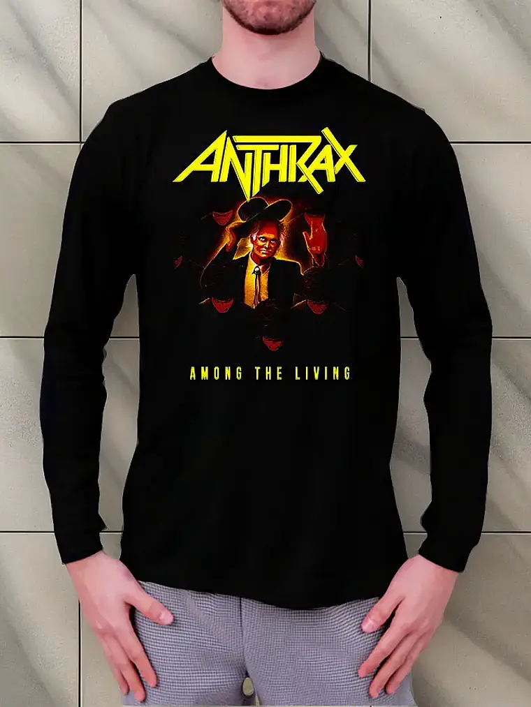 Polera Manga Larga Anthrax - Among The Living - Ver 07 1