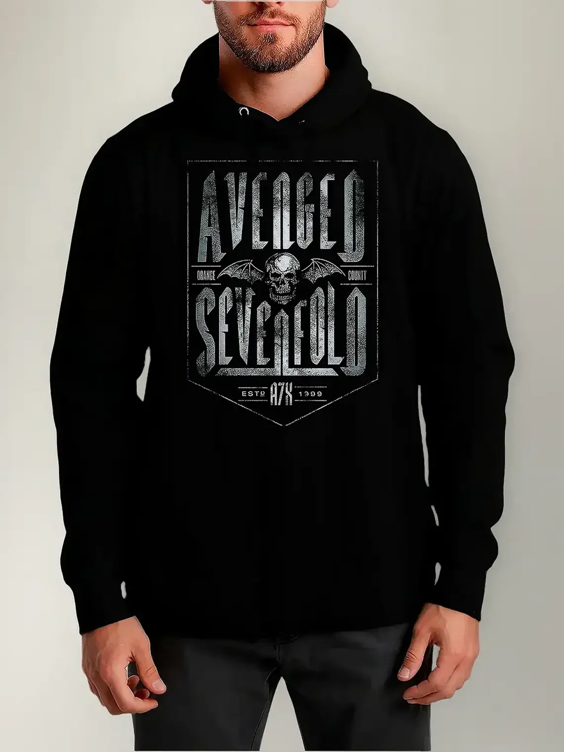 Poleron Avenged Sevenfold - Ver 08 - Logo 1