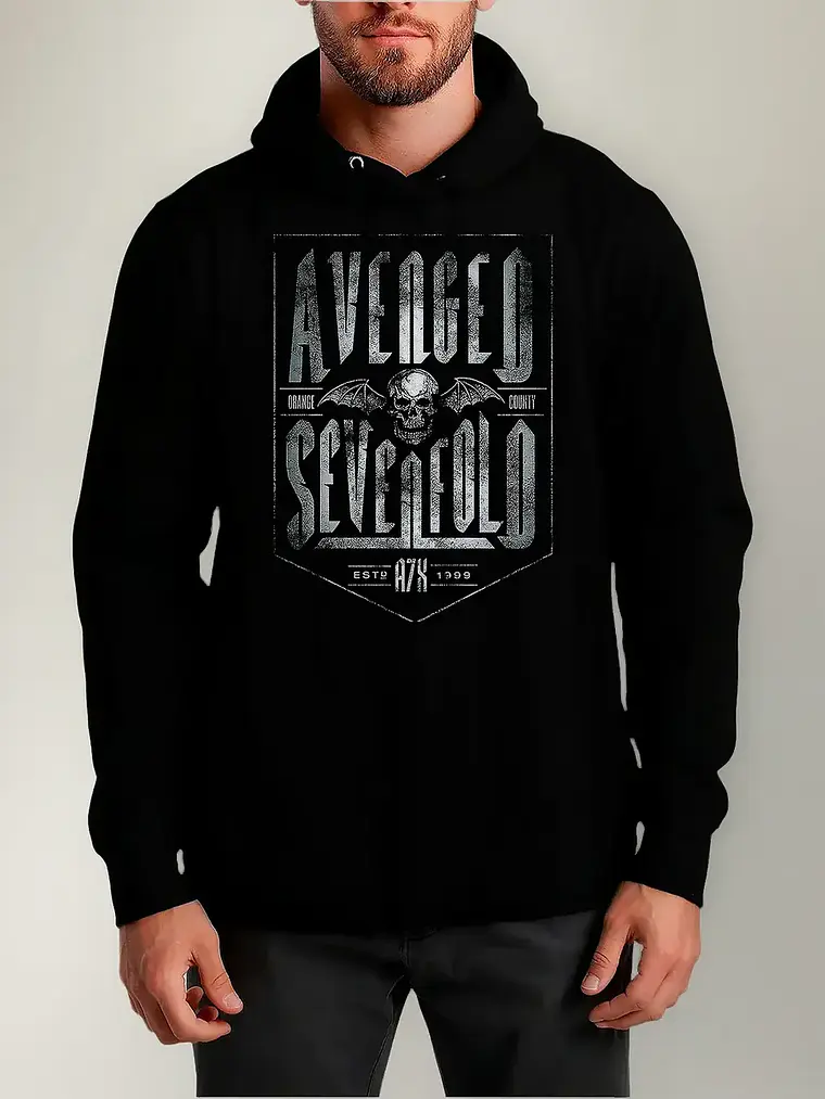 Poleron Avenged Sevenfold - Ver 08 - Logo 1