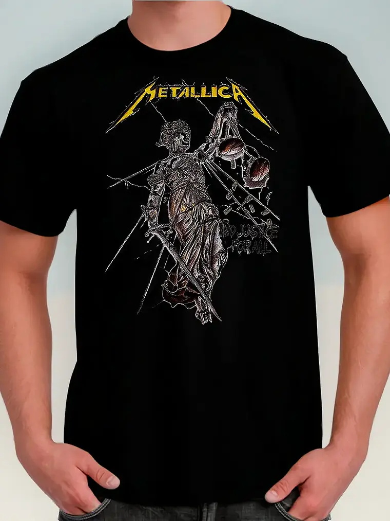 Polera Metallica - Ver 18 - And Justice For All 1