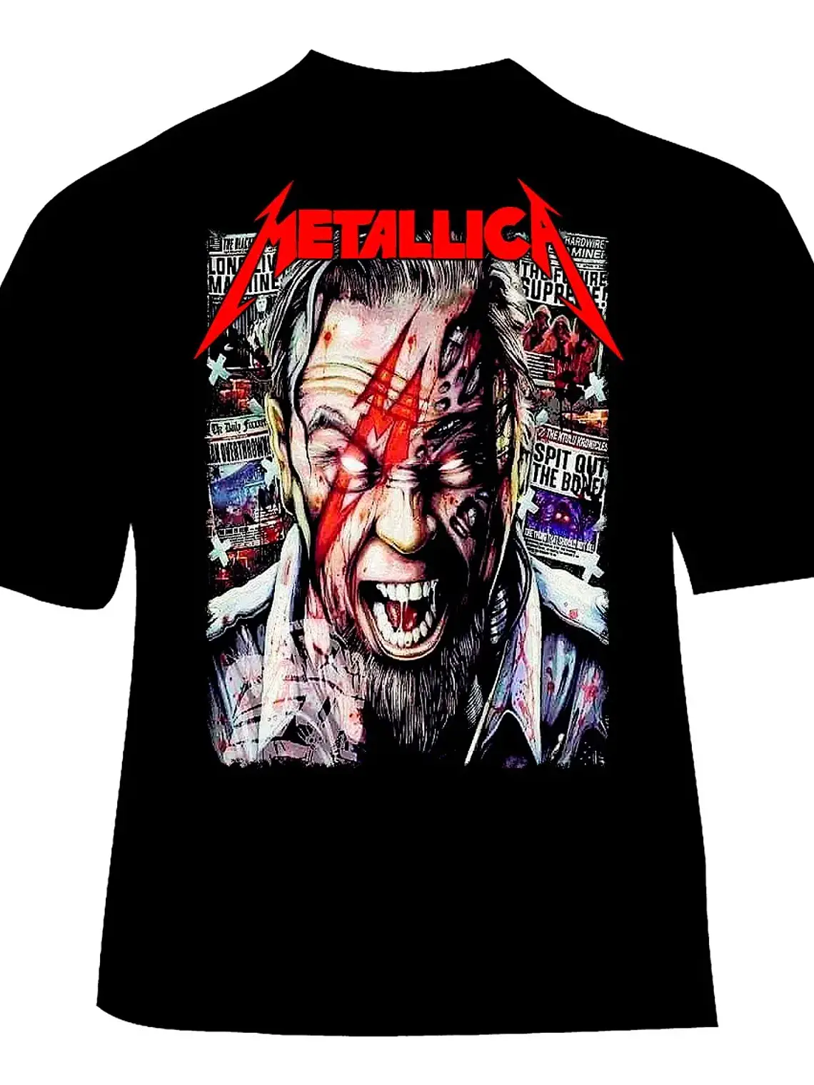Polera Metallica - Ver 11 - James Hetfield 1