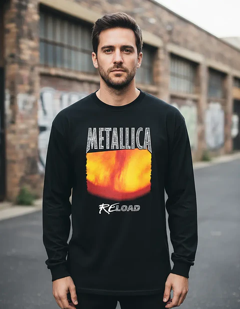 Polera Manga Larga Metallica - Ver 42 - Reload