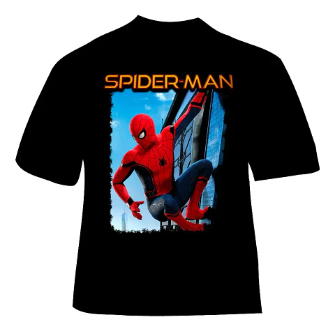 Polera Spiderman - Ver 01 - Vale Gamess