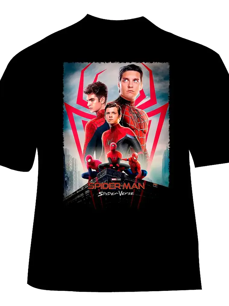Polera Spiderman - Ver 05 - Spider Verse 1