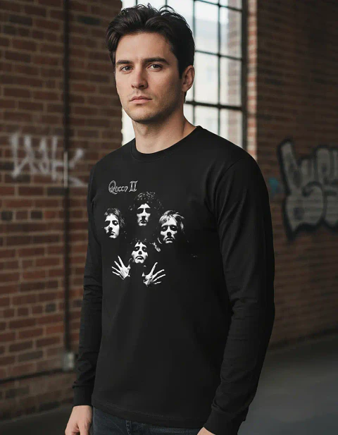 Polera Manga Larga Queen - Ver 01 - Bohemian Rhapsody