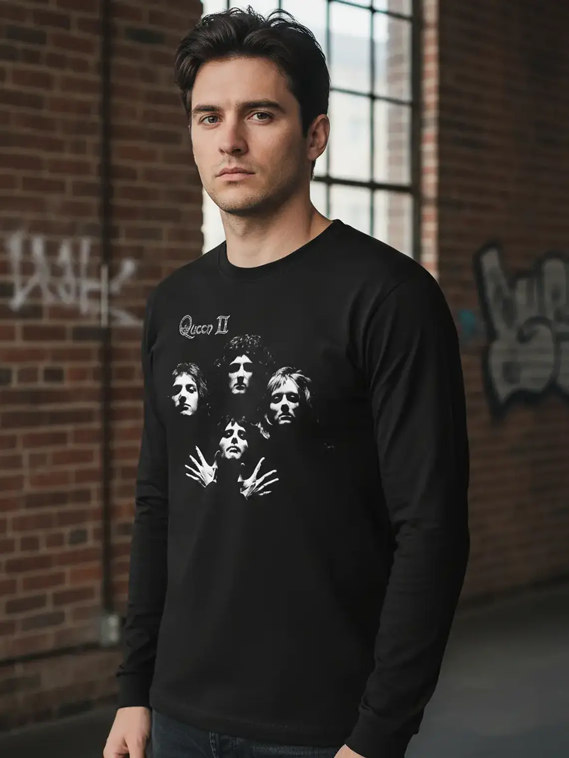 Polera Manga Larga Queen - Ver 01 - Bohemian Rhapsody 1