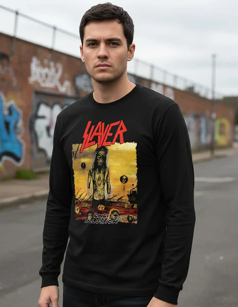 Polera Manga Larga Slayer - Ver 10 - Christ Illusion