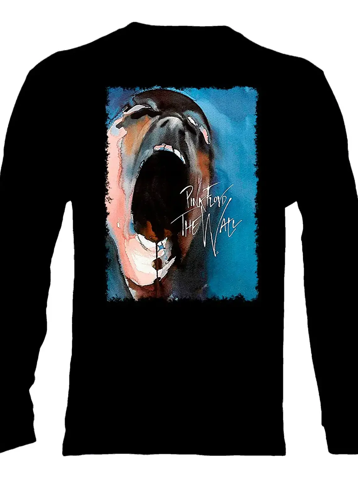 Polera Manga Larga Pink Floyd - Ver 12 - The Wall 1