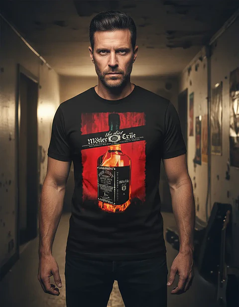 Polera Motley Crue - Ver 22 - Whiskey