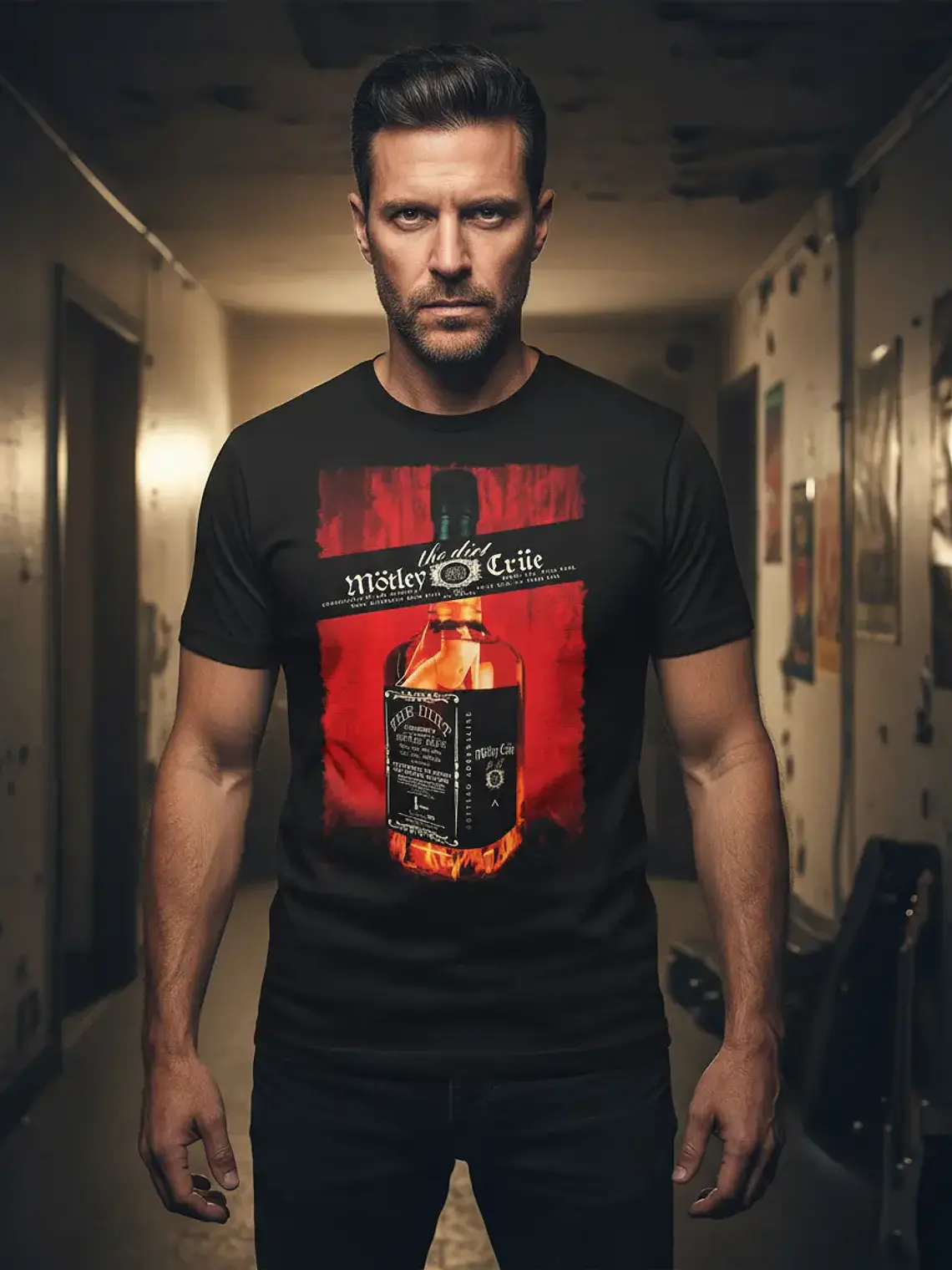 Polera Motley Crue - Ver 22 - Whiskey 1