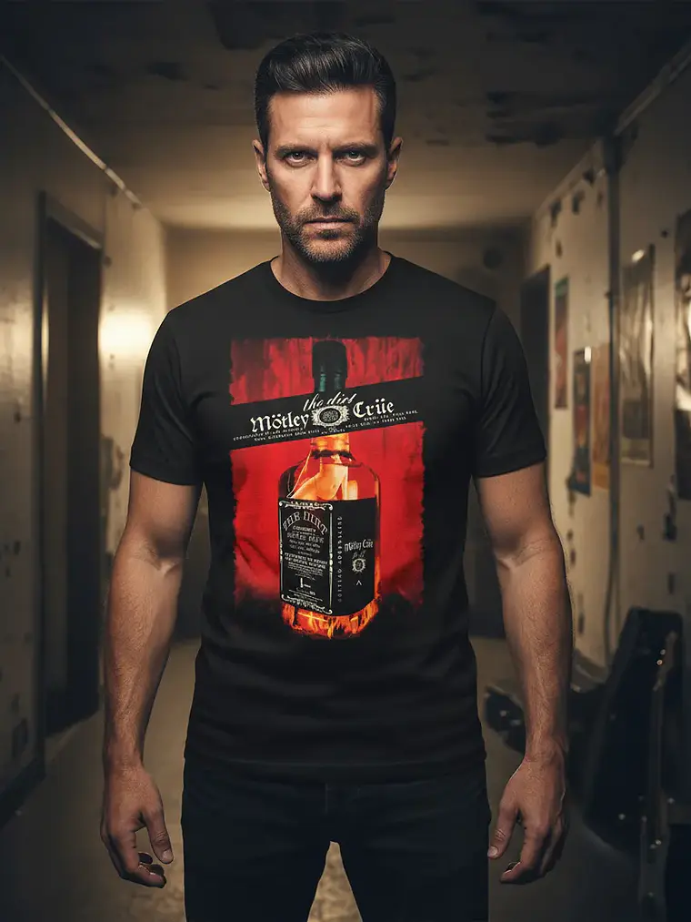 Polera Motley Crue - Ver 22 - Whiskey 1