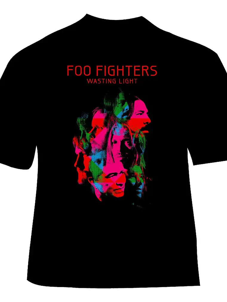 Polera Foo Fighters - Ver 01 - Wasting Light 1