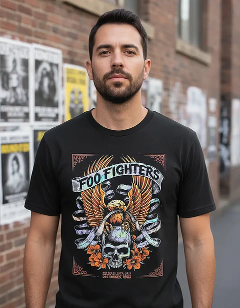 Polera Foo Fighters - Ver 03 - Live