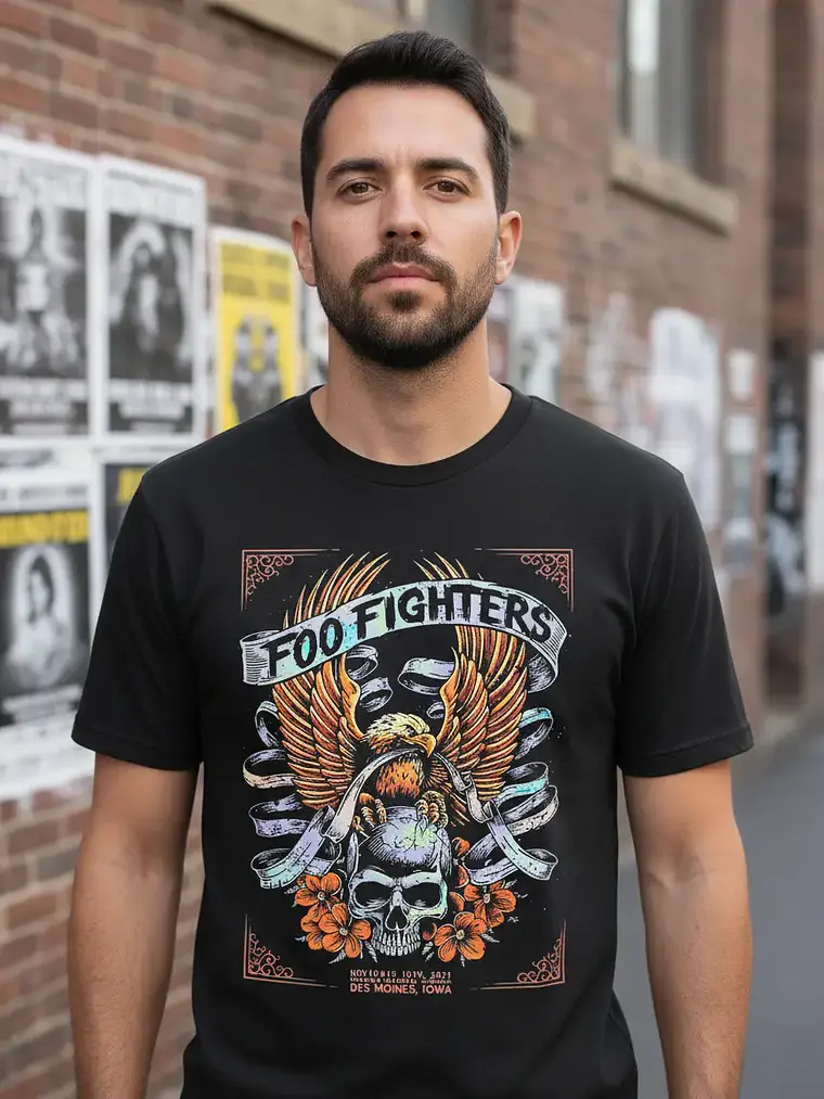 Polera Foo Fighters - Ver 03 - Live 1