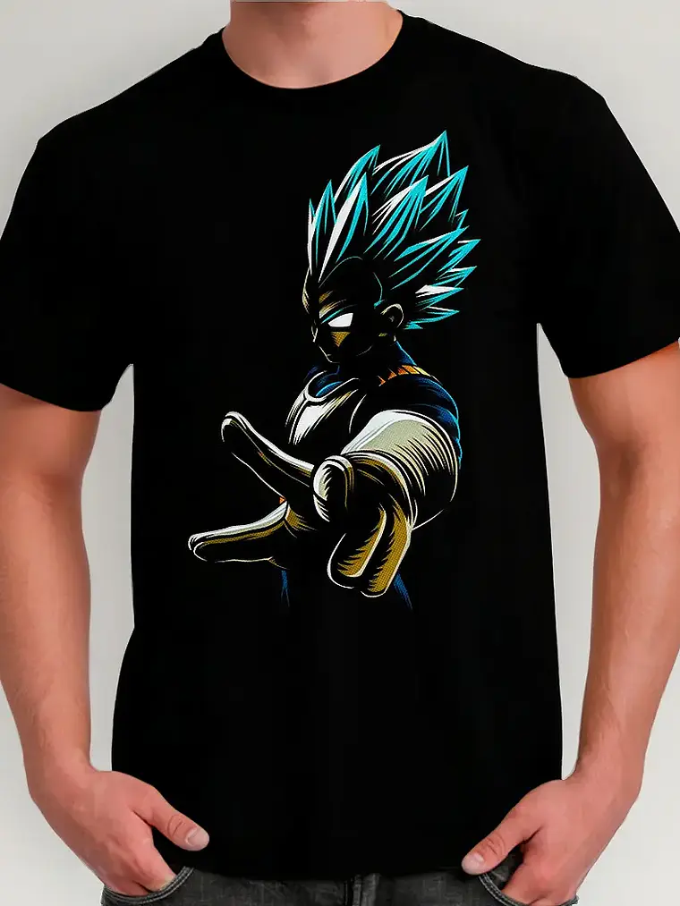 Polera Dragon Ball - Ver 03 - Vegeta - Vale Gamess 1