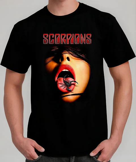 Polera Scorpions - Ver 02 - Vale Gamess
