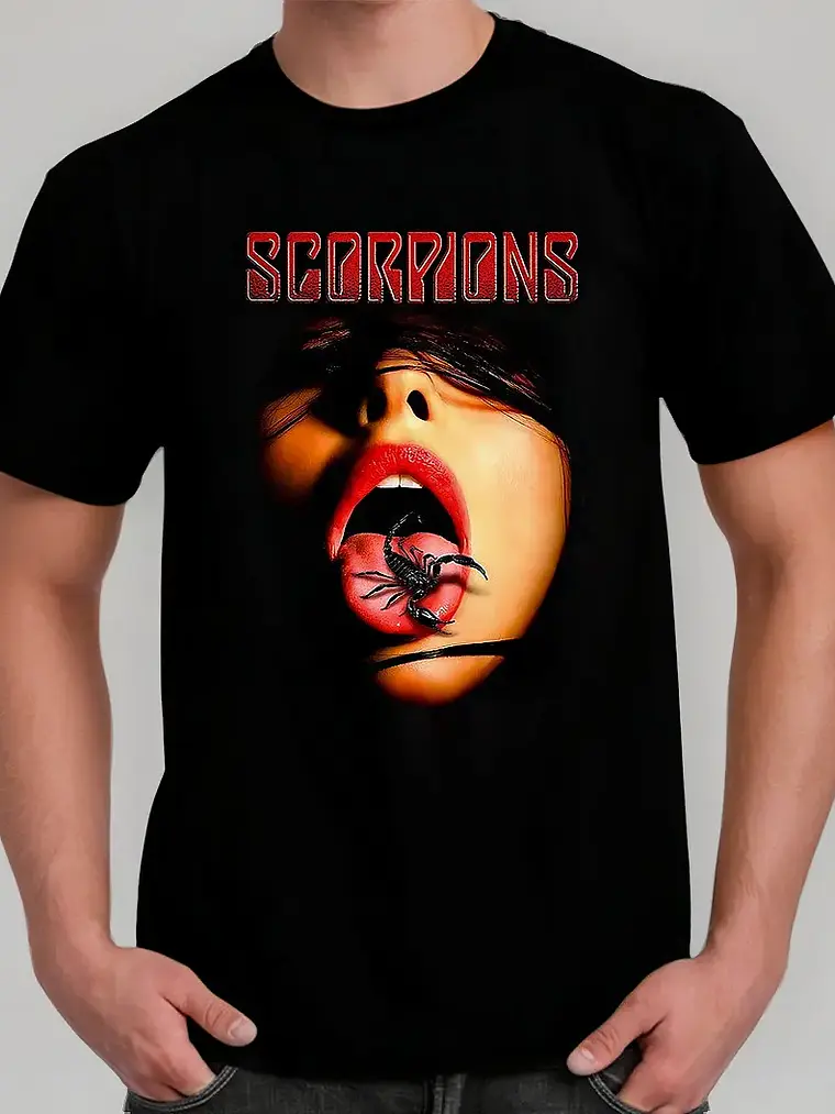Polera Scorpions - Ver 02 - Vale Gamess 1