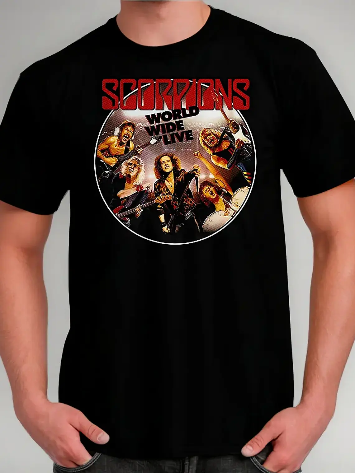 Polera Scorpions - Ver 11 - World Wide Live 1