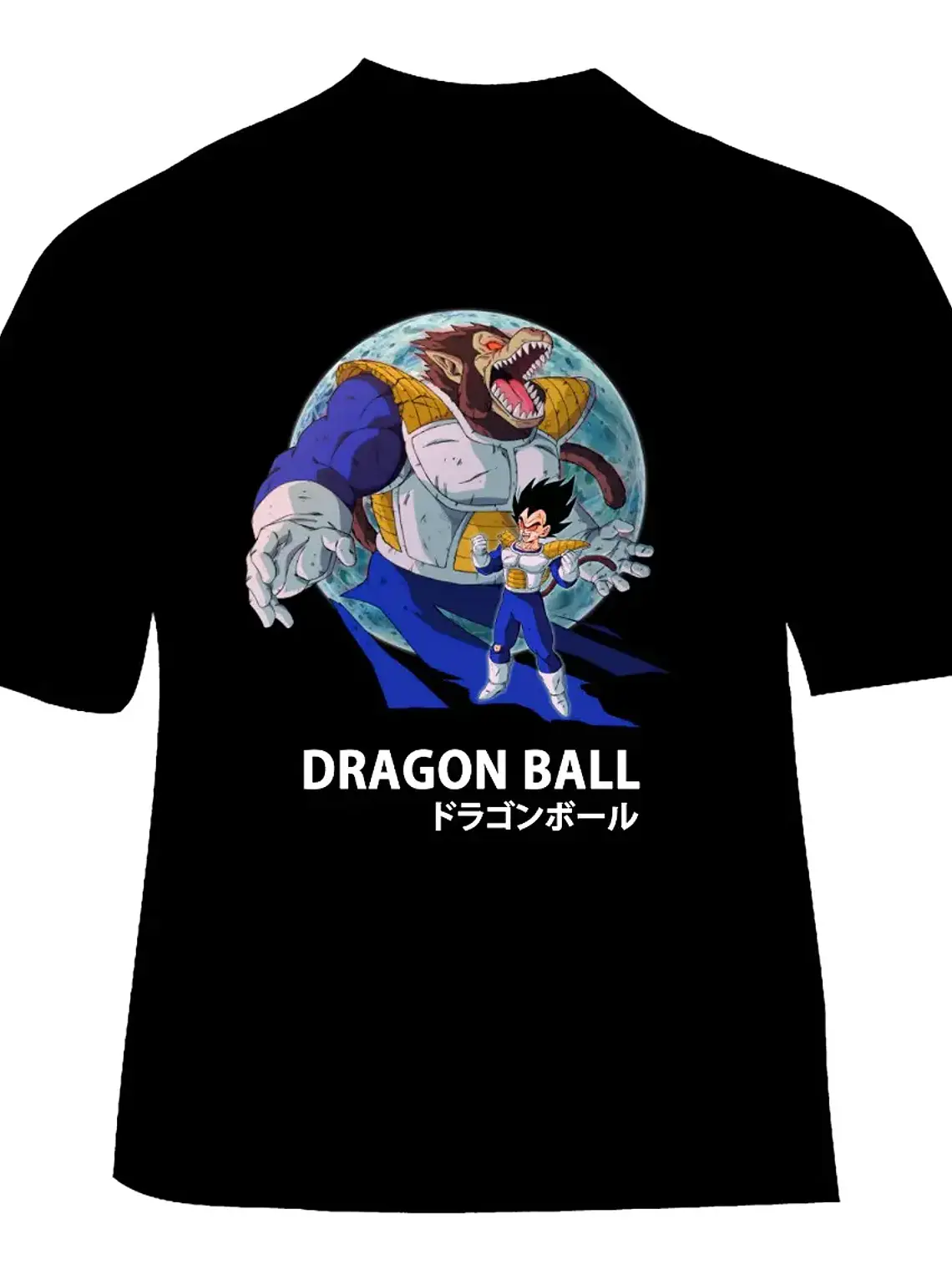 Polera Dragon Ball - Ver 02 - Vegeta - Vale Gamess 1
