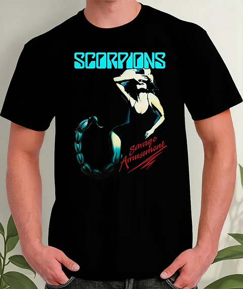 Polera Scorpions - Ver 04 - Savage Amusement