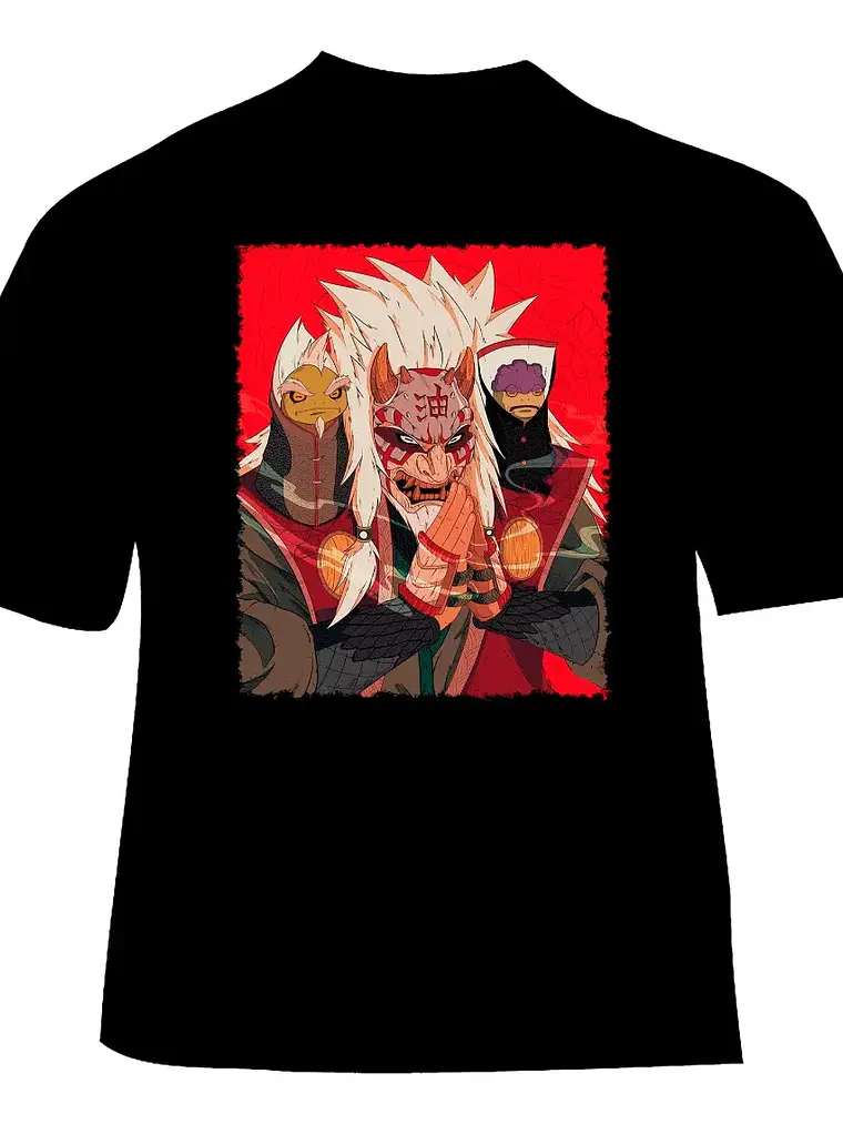 Polera Naruto Shippuden - Ver 12 - Jiraiya 1