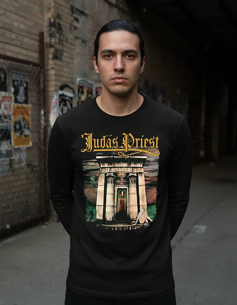 Polera Manga Larga Judas Priest - Ver 12 - Sin After Sin