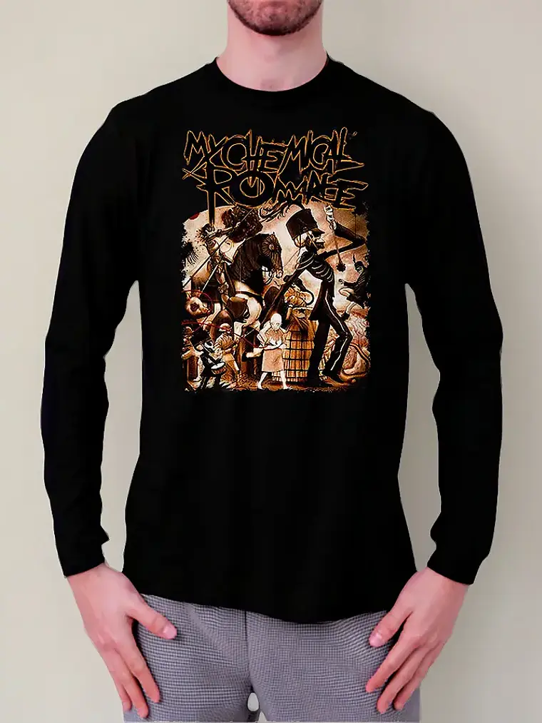 Polera Manga Larga My Chemical Romance - Ver 02 - Vale Games 1