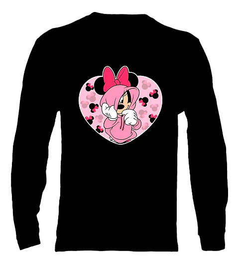 Polera Manga Larga Minnie Mouse - Ver 01 - Vale Gamess