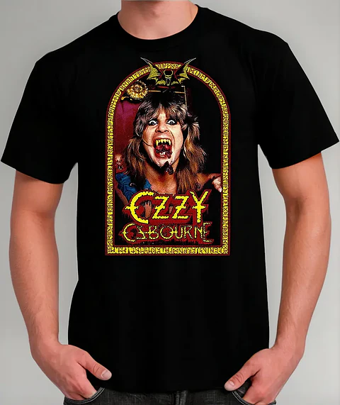 Polera Ozzy Osbourne - Ver 06 - Vale Gamess