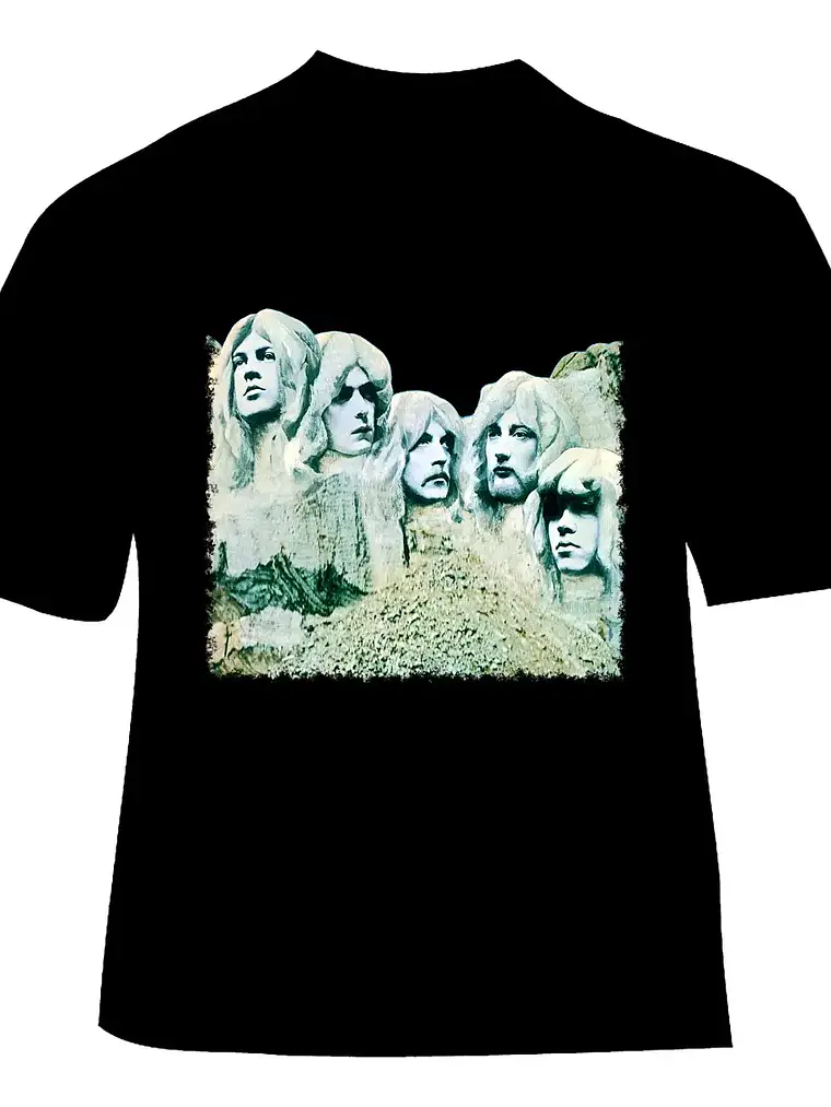 Polera Deep Purple - Ver 11 - Deep Purple In Rock 1