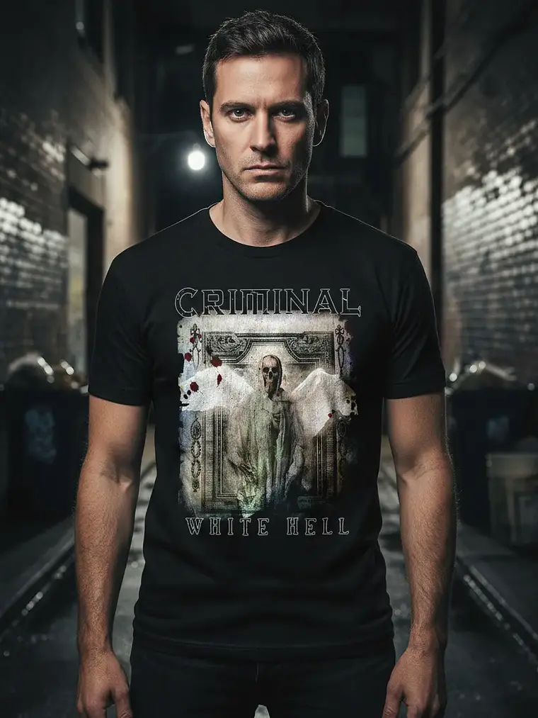Polera Criminal - Ver 12 - White Hell 1