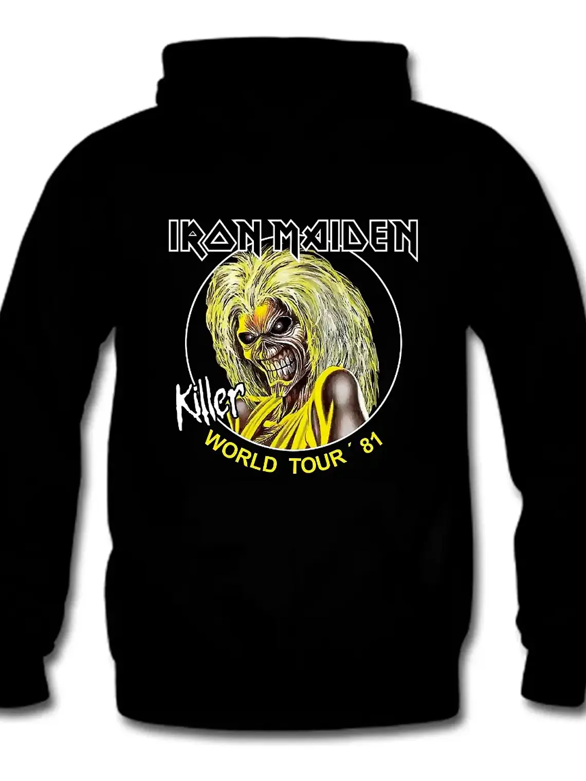 Poleron Iron Maiden - Ver 100 - Killer World Tour 1