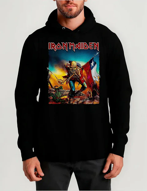 Poleron Iron Maiden - Ver 95 - The Trooper Chile