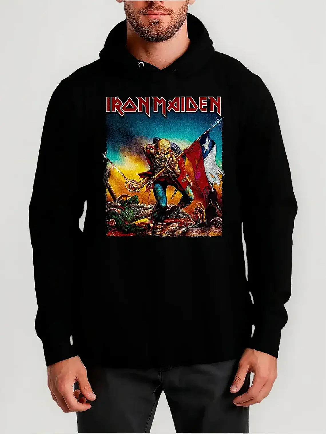 Poleron Iron Maiden - Ver 95 - The Trooper Chile 1