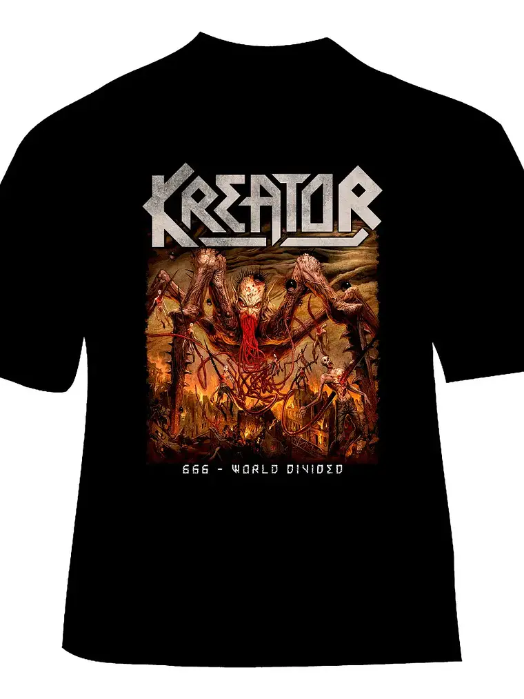 Polera Kreator - Ver 22 - 666 - World Divided 1