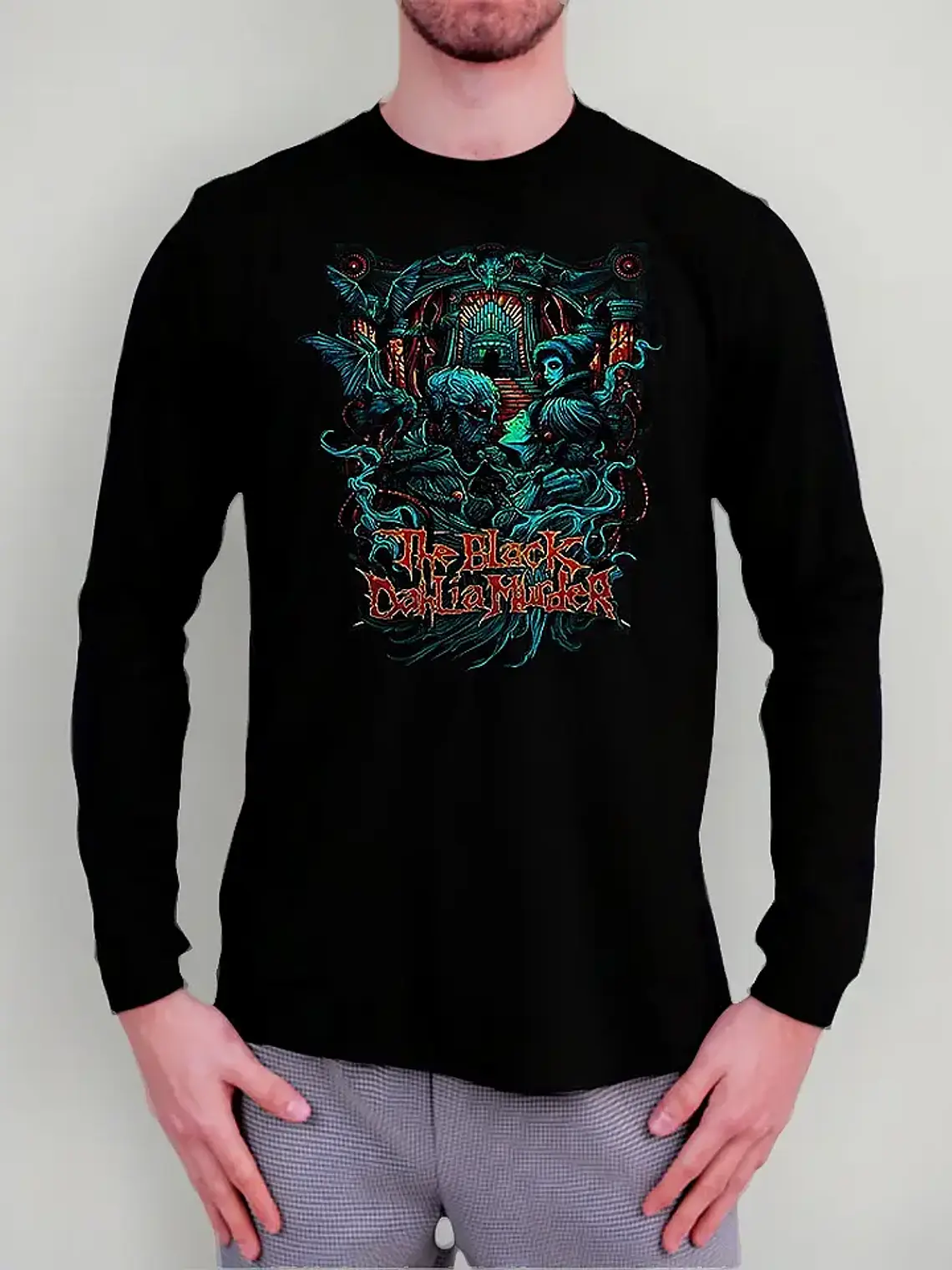Polera Manga Larga The Black Dahlia Murder - Ver 03 - Vale G 1