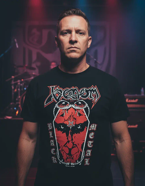 Polera Venom - Ver 09 - Black Metal