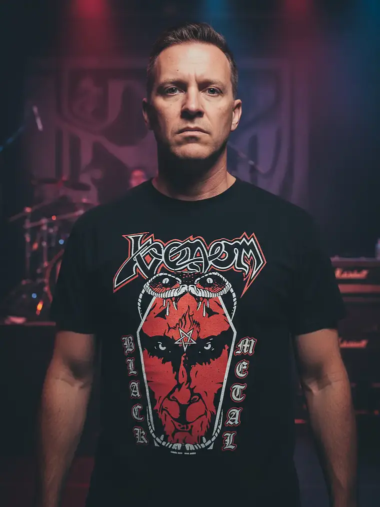 Polera Venom - Ver 09 - Black Metal 1