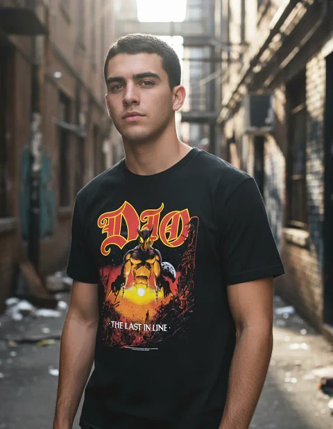 Polera Dio - Ver 17 - The Last In Line