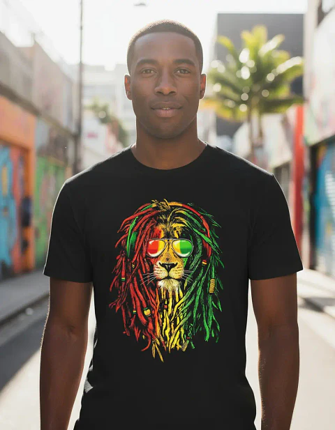 Polera Animales - Ver 07 - Leon