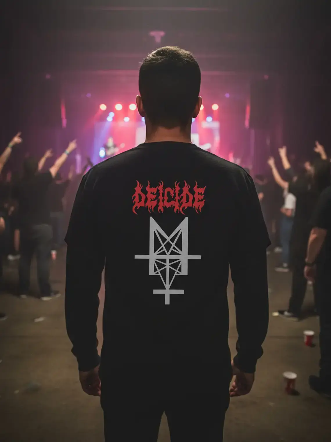 Polera Manga Larga Deicide - Ver 05 - Crucifixion - Early Ye 1