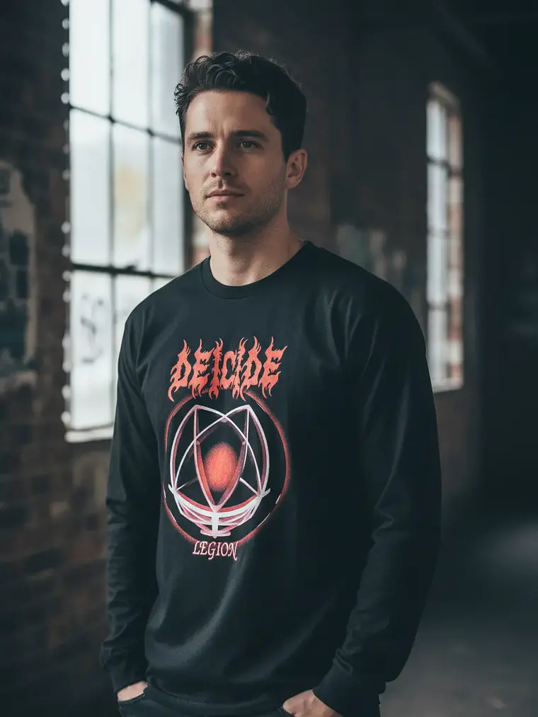Polera Manga Larga Deicide - Ver 12 - Legion 1