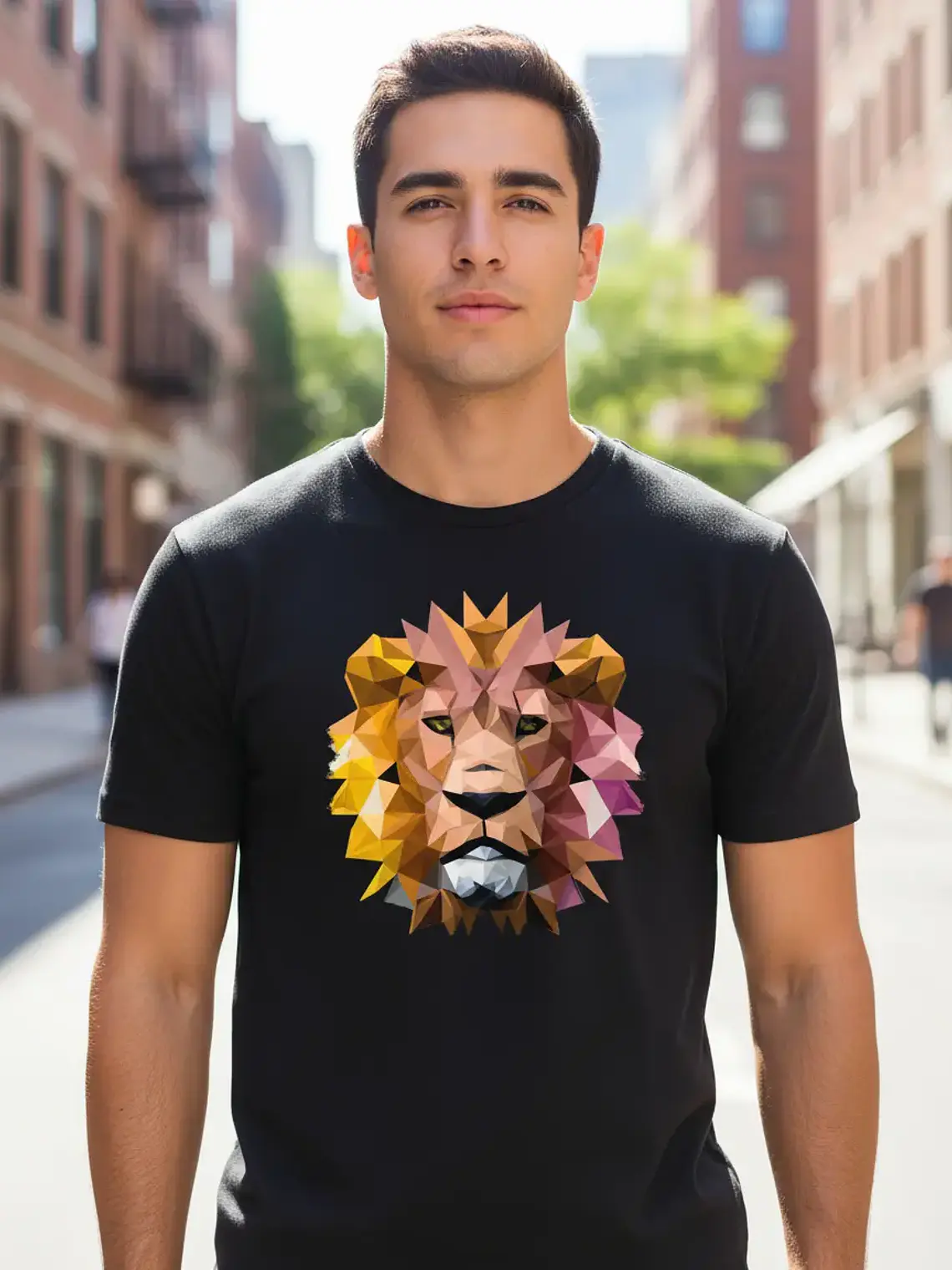 Polera Animales - Ver 02 - Leon 1