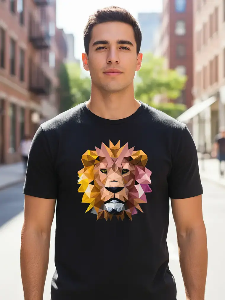 Polera Animales - Ver 02 - Leon 1