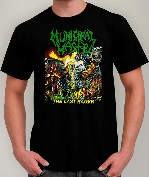Polera Municipal Waste - Ver 03 - The Last Rager